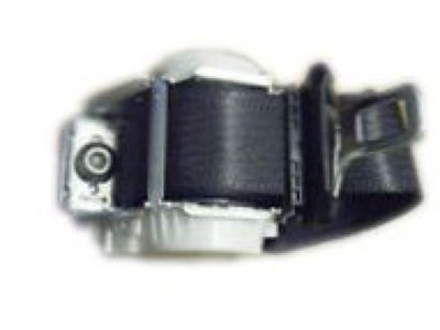 GM 19330966 Rear Seat Belt Kit Center (Retractor Side) *Black