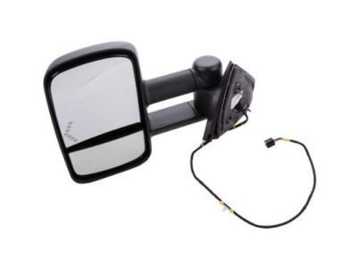 GM 20862098 Mirror Assembly, Outside Rear View *Black