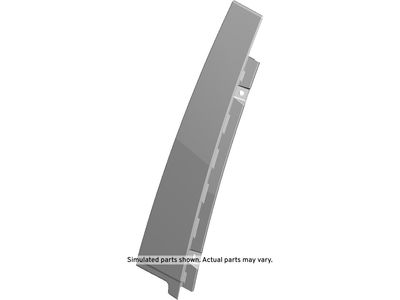 GM 84419197 Rear Side Door Window Frame Front Applique Assembly 84419197 GM Rear Side Door Window Frame Front Applique Assembly Product Photo 1 of 1