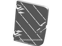 GM 23189780 Cap, Rear Side Door Latch Control Bolt *Cocoa GM 23189780 Cap, Rear Side Door Latch Control Bolt *Cocoa