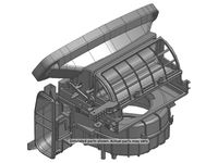 GM 42748446 Case Assembly, A/C Evpr & Blo GM 42748446 Case Assembly, A/C Evpr & Blo