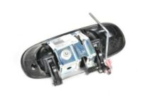 Chevrolet Trailblazer Door Handle - 15811367 Handle Assembly, Rear Side Door Outside *Black