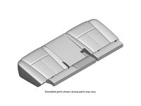 GM 85625884 COVER ASM-R/SEAT CUSH *BLACK K