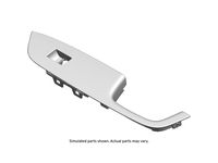 GM 20840706 Front Side Door Accessory Switch Mount Plate Assembly Black