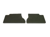 GM 88987085 Floor Mats - Vinyl Replacement,Rear,Color:Pewter