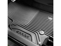 GM 95259816 Front and Rear All-Weather Floor Mats in Black with Spark Logo