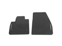GM 84148087 First-Row Premium All-Weather Floor Mats in Black with Chevrolet Script