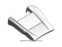 GM 23467152 Front Seat Cushion Cover Assembly Black