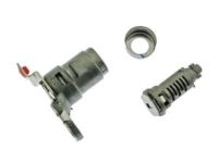 GMC Acadia Door Lock Cylinder - 13590041 Front Side Door Lock Cylinder Kit (Uncoded)