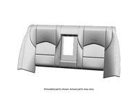 GM 23394368 Rear Seat Back Cover Assembly Platinum GM 23394368 Rear Seat Back Cover Assembly Platinum