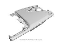 GM 84663100 Panel Assembly, I/P Upr Tr (Rh Proc) *Brownstone GM 84663100 Panel Assembly, I/P Upr Tr (Rh Proc) *Brownstone