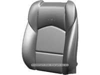 GM 23372897 Front Seat Back Cover Assembly *Jet Black