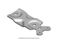 GM 15250260 Front Stabilizer Shaft Insulator Clamp GM 15250260 Front Stabilizer Shaft Insulator Clamp