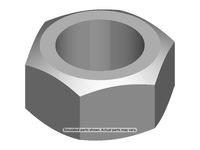 GM 92234625 Nut, Brake Master Cylinder GM 92234625 Nut, Brake Master Cylinder