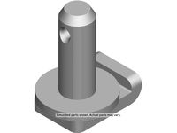 GM 95062359 Pin, Brake Pedal Push Rod GM 95062359 Pin, Brake Pedal Push Rod