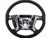 GMC Sierra Steering Wheel - 22947771 Steering Wheel Assembly *Ebony