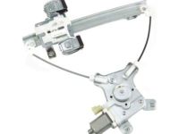 Chevrolet Tahoe Window Regulator - 23227001 Rear Passenger Side Power Window Regulator And Motor Assembly (Rh)