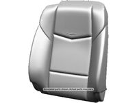 GM 23372931 Front Seat Back Cover Assembly Black GM 23372931 Front Seat Back Cover Assembly Black