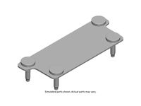 GM 22986571 Bracket, Cng Tank Strap Upper Bracket GM 22986571 Bracket, Cng Tank Strap Upper Bracket