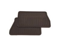 GM 19300743 Crew Cab Second-Row Premium All-Weather Floor Mats in Cocoa