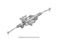 GM 84536377 Electric Belt Drive Rack and Pinion Steering Gear Assembly GM 84536377 Electric Belt Drive Rack and Pinion Steering Gear Assembly