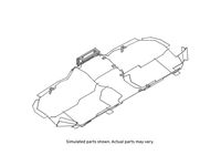 GM 84298340 Frame, R/Seat Cush GM 84298340 Frame, R/Seat Cush