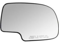 GM 19207611 Outside Rear View Mirror (Reflector Glass & Backing Plate)