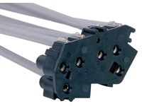 GM 12101916 Connector, W/Leads, 6-Way F. *Black