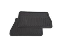GM 19121487 Floor Mats - Vinyl Replacement, Rear, Quantity: 2 Piece;Color: Cashmere