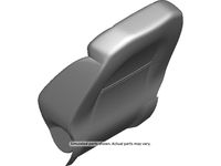 GM 26449403 Front Seat Back Cover Assembly Jet Black
