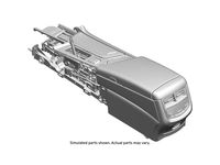 GM 84334270 Front Floor Console Assembly *Jet Black