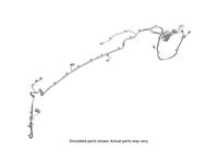 GM 84927746 Front Object Alarm Sensor Wiring Harness Assembly GM 84927746 Front Object Alarm Sensor Wiring Harness Assembly