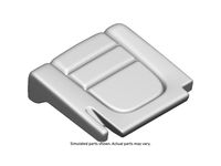 GM 23411839 Cover Assembly, 3Rd Row Seat Cushion *Ash Grey R GM 23411839 Cover Assembly, 3Rd Row Seat Cushion *Ash Grey R