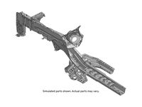 GM 42491583 Front Compartment Front Lower Side Rail Assembly GM 42491583 Front Compartment Front Lower Side Rail Assembly