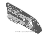 GM 84054276 Bezel, F/Seat Adjr Sw *Black