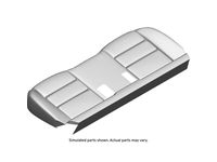 GM 84784994 Rear Seat Cushion Cover Assembly Black GM 84784994 Rear Seat Cushion Cover Assembly Black