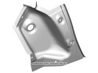 GM 95287092 Panel, Body Tail Lamp Filler GM 95287092 Panel, Body Tail Lamp Filler