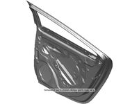 GM 22769182 Rear Side Door Assembly GM 22769182 Rear Side Door Assembly