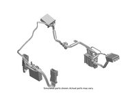 GM 13365210 Steering Wheel Pad Accessory Wiring Harness Assembly GM 13365210 Steering Wheel Pad Accessory Wiring Harness Assembly