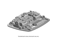 GM 20895079 Roof Console Assembly *Light Titanium