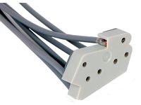 GM 12125634 Connector, W/Leads, 6-Way F. *Natural GM 12125634 Connector, W/Leads, 6-Way F. *Natural