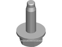 GM 11570143 Bolt, Heavy Hexagon Acorn Flange Head GM 11570143 Bolt, Heavy Hexagon Acorn Flange Head