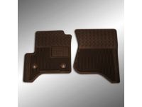 GM 19302936 First-Row Premium All-Weather Floor Mats in Cocoa
