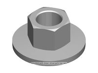 GM 11547103 NUT,RR S/ABS LWR BRKT
