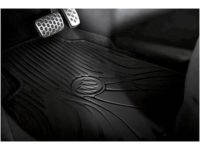 GM 22890577 Front and Rear All-Weather Floor Mats in Jet Black with Buick Logo GM 22890577 Front and Rear All-Weather Floor Mats in Jet Black with Buick Logo