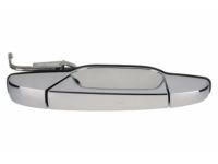 Chevrolet Silverado Door Handle - 84053450 Handle Assembly, Rear Side Door Outside *Chrome
