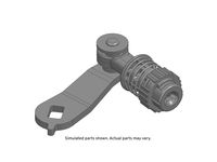 GM 84379357 Lever Assembly, A/Trns Range Sel Lvr Cbl