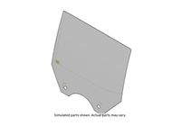 GM 84809788 Rear Door Window
