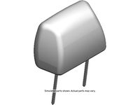 GM 25872313 Restraint Assembly, P&Driver Seat Head *Titanium GM 25872313 Restraint Assembly, P&Driver Seat Head *Titanium
