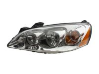 Pontiac G6 Headlight - 20821143 Headlamp Assembly, (W/Front Side Marker Lamp)